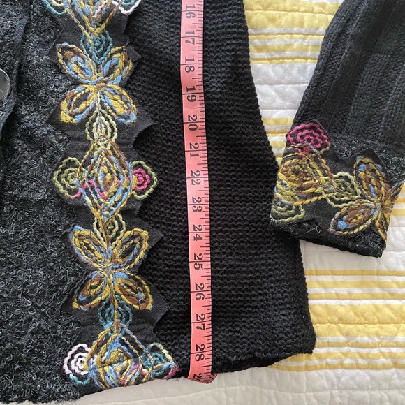 Sioni Black Cardigan, NWT - Picture 3 of 8